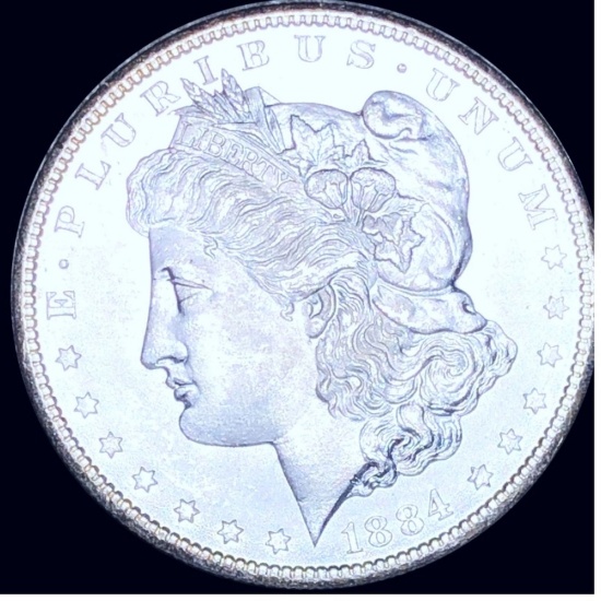 1884-CC Morgan Silver Dollar UNCIRCULATED