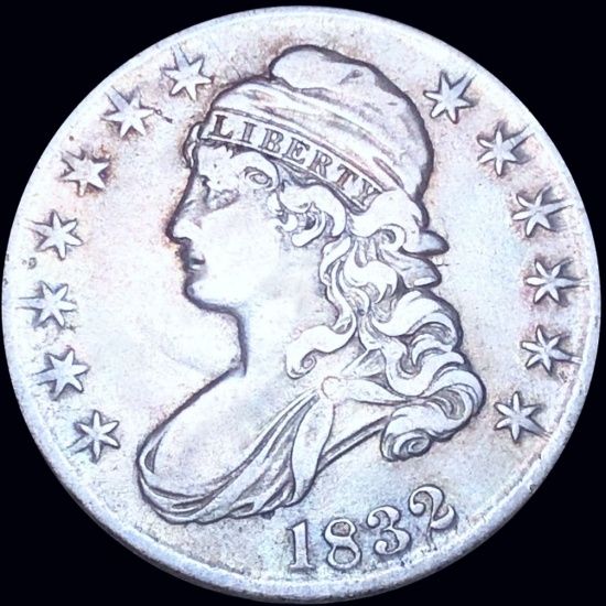 1832 Capped Bust Half Dollar ABOUT UNCIRCULATED