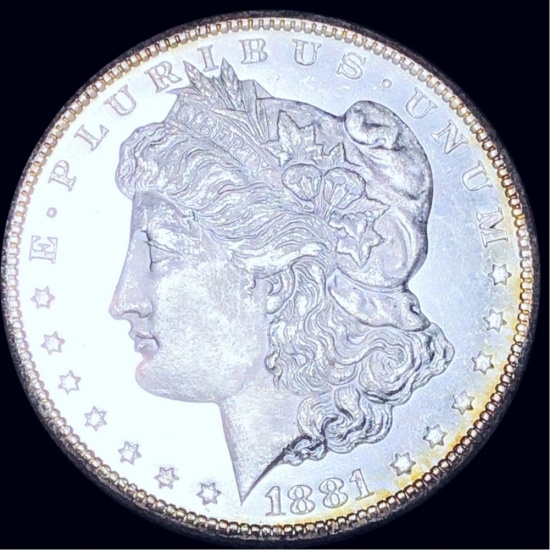 1881-CC Morgan Silver Dollar UNCIRCULATED