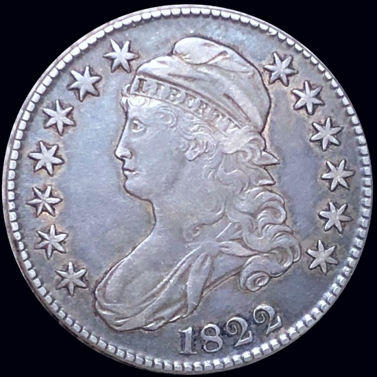 1822 Capped Bust Half Dollar XF
