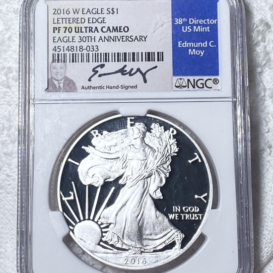 2016-W Silver Eagle NGC - PF 70 ULTRA CAMEO