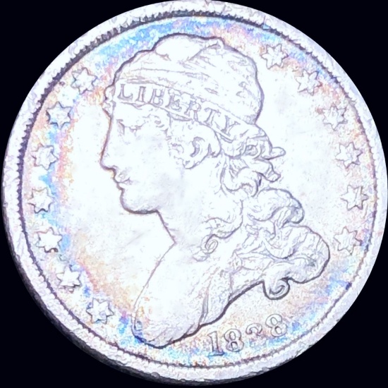 1838 Capped Bust Quarter LIGHTLY CIRCULATED