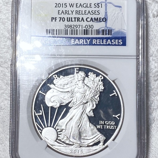 2015-W Silver Eagle NGC - PF 70 ULTRA CAMEO