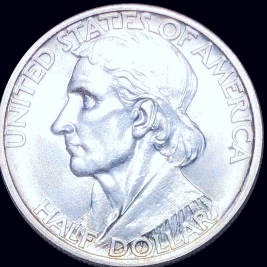 1935 Daniel Boone Half Dollar CLOSELY UNCIRCULATED
