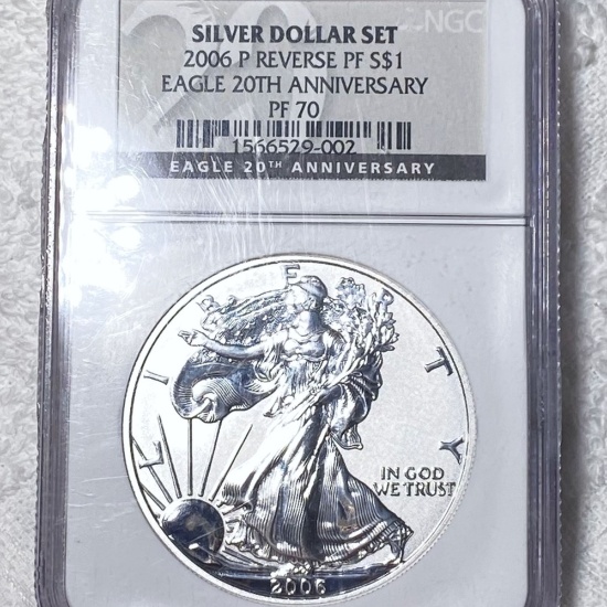 2006-P Silver Eagle NGC - PF70 REV PROOF