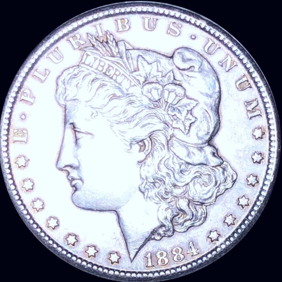 1884-CC Morgan Silver Dollar CLOSELY UNCIRCULATED