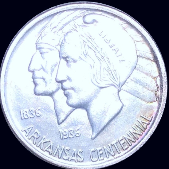 1938 Arkansas Half Dollar UNCIRCULATED