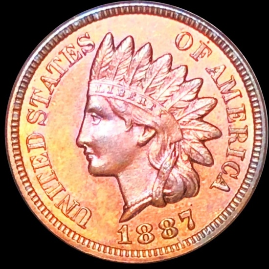 1887 Indian Head Penny UNCIRCULATED