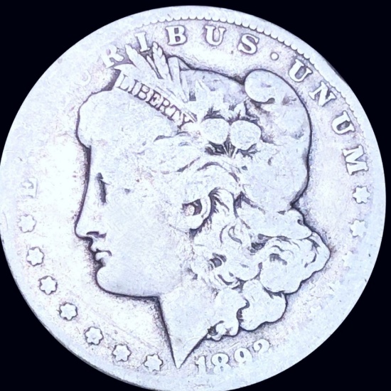 1892-CC Morgan Silver Dollar NICELY CIRCULATED