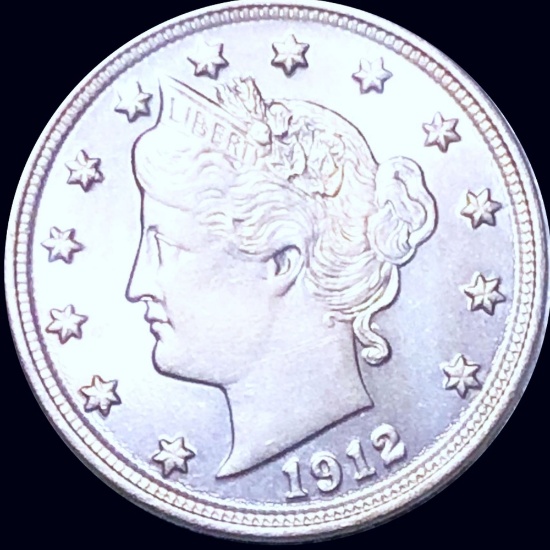 1912 Liberty Victory Nickel NEARLY UNCIRCULATED