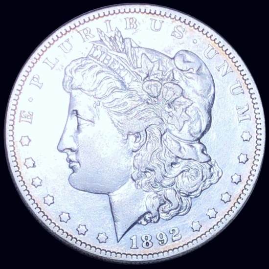 1892-S Morgan Silver Dollar CLOSELY UNCIRCULATED