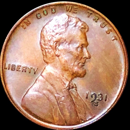 1931-S Lincoln Wheat Penny UNCIRCULATED