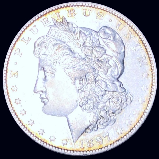 1897-O Morgan Silver Dollar CLOSELY UNCIRCULATED