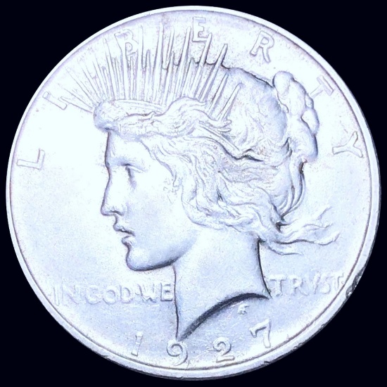 1927-D Silver Peace Dollar CLOSELY UNCIRCULATED