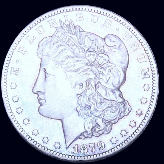 1879-CC Morgan Silver Dollar ABOUT UNCIRCULATED