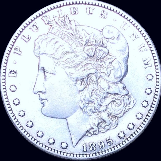 1895-O Morgan Silver Dollar NEARLY UNCIRCULATED