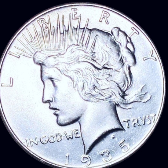 1935 Silver Peace Dollar UNCIRCULATED