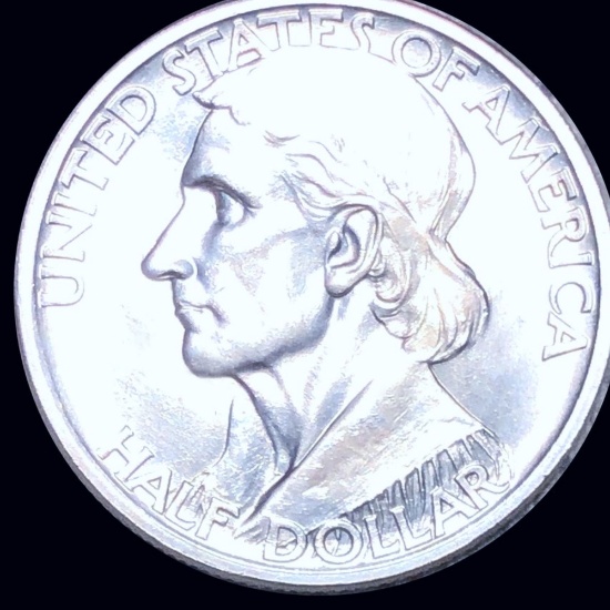 1935-D Daniel Boone Half Dollar CLOSELY UNC