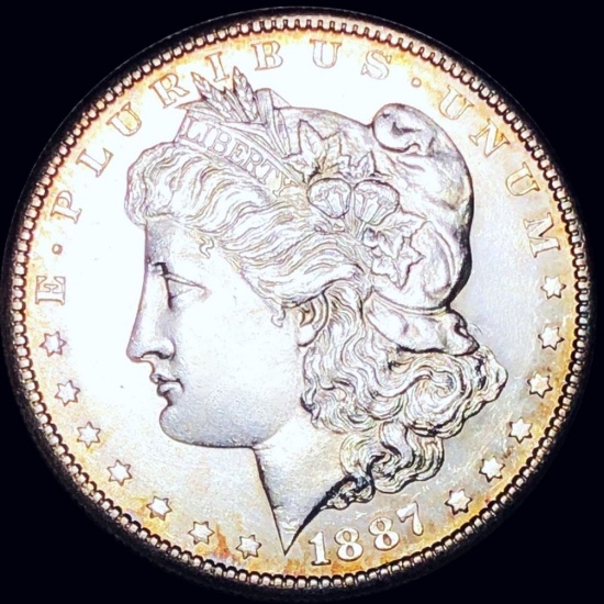 1887-S Morgan Silver Dollar UNCIRCULATED