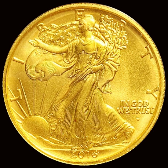 2016-W Gold Walking Half Dollar UNCIRCULATED