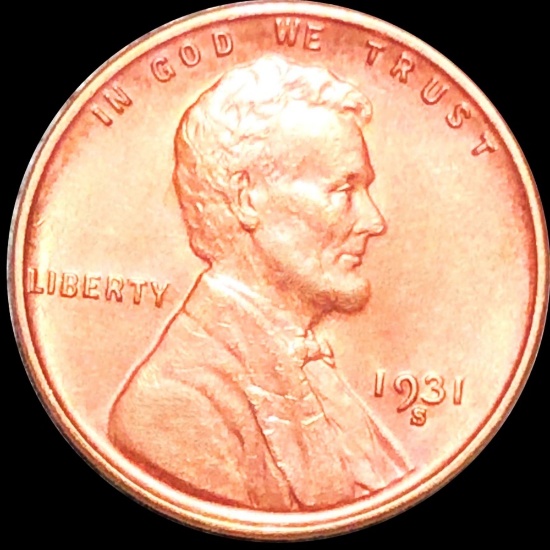 1931-S Lincoln Wheat Penny UNCIRCULATED