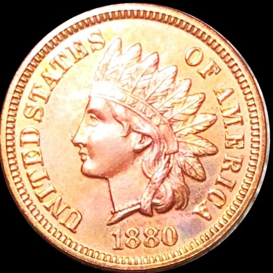1880 Indian Head Penny UNCIRCULATED