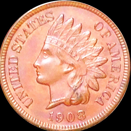 1908-S Indian Head Penny UNCIRCULATED