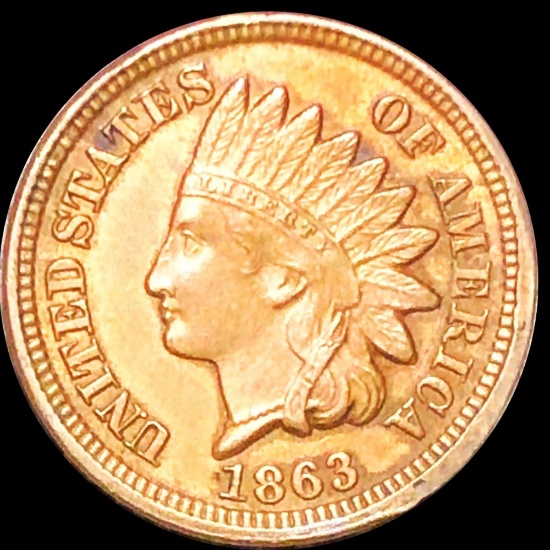 1863 Indian Head Penny UNCIRCULATED