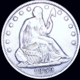1859-O Seated Half Dollar NEARLY UNCIRCULATED