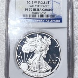 2015-W Silver Eagle NGC - PF 70 ULTRA CAMEO