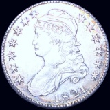 1821 Capped Bust Half Dollar CLOSELY UNCIRCULATED