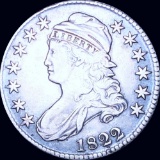 1822 Capped Bust Half Dollar NEARLY UNCIRCULATED