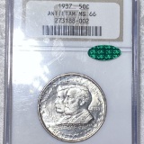 1937 Antietam Half Dollar NGC - MS 66 CAC