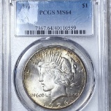 1926 Silver Peace Dollar PCGS - MS64