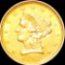 1852 $2.50 Gold Quarter Eagle UNCIRCULATED