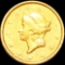 1849 Rare Gold Dollar NEARLY UNC 