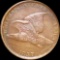 1857 Flying Eagle Cent AU+