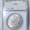 1896-O Morgan Silver Dollar PCI - AU50