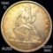 1845-O Seated Half Dollar CHOICE AU