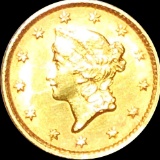 1854 Rare Gold Dollar UNCIRCULATED