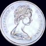 1973 Canadian Silver Dollar GEM BU