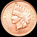 1909 Indian Head Penny CLOSELY UNCIRCULATED