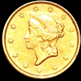 1853 Rare Gold Dollar UNCIRCULATED