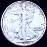 1916 Walking Half Dollar NEARLY UNCIRCULATED