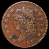 1812 Classic Head Large Cent LIGHTLY CIRCULATED