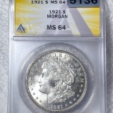 1921 Morgan Silver Dollar ANACS - MS64