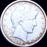 1898-O Barber Half Dollar XF+