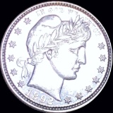 1892 Barber Silver Quarter UNCIRCULATED