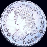 1812 Capped Bust Half Dollar NEARLY UNCIRCULATED