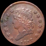 1812 Classic Head Large Cent CLOSELY UNCIRCULATED